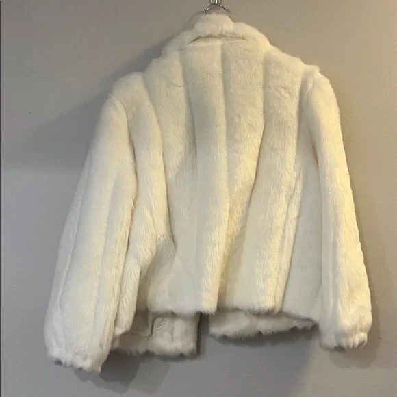 Fabulous Furs Cream Teddy Jacket - Picture 5 of 6
